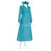 Movie Lucy Wilde Costume Minion Thief Blue Long Jacket Cosplay Costume Dress Coat Wig Party Fantasia Hallow Carnival Suit