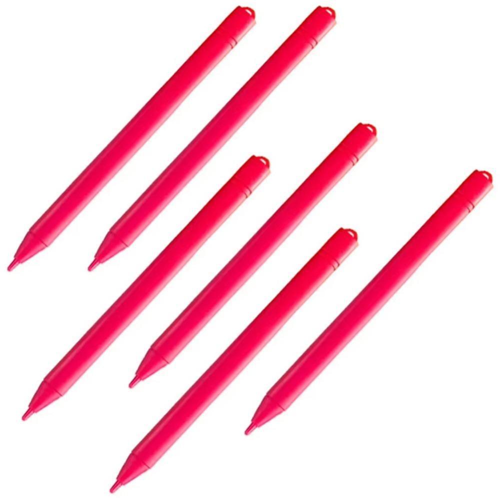 6 шт. Разноцветная ручка для графического планшета, Детский подарок, Рисовальный карандаш, ЖК-планшет для письма, Стилус, Доска для граффити