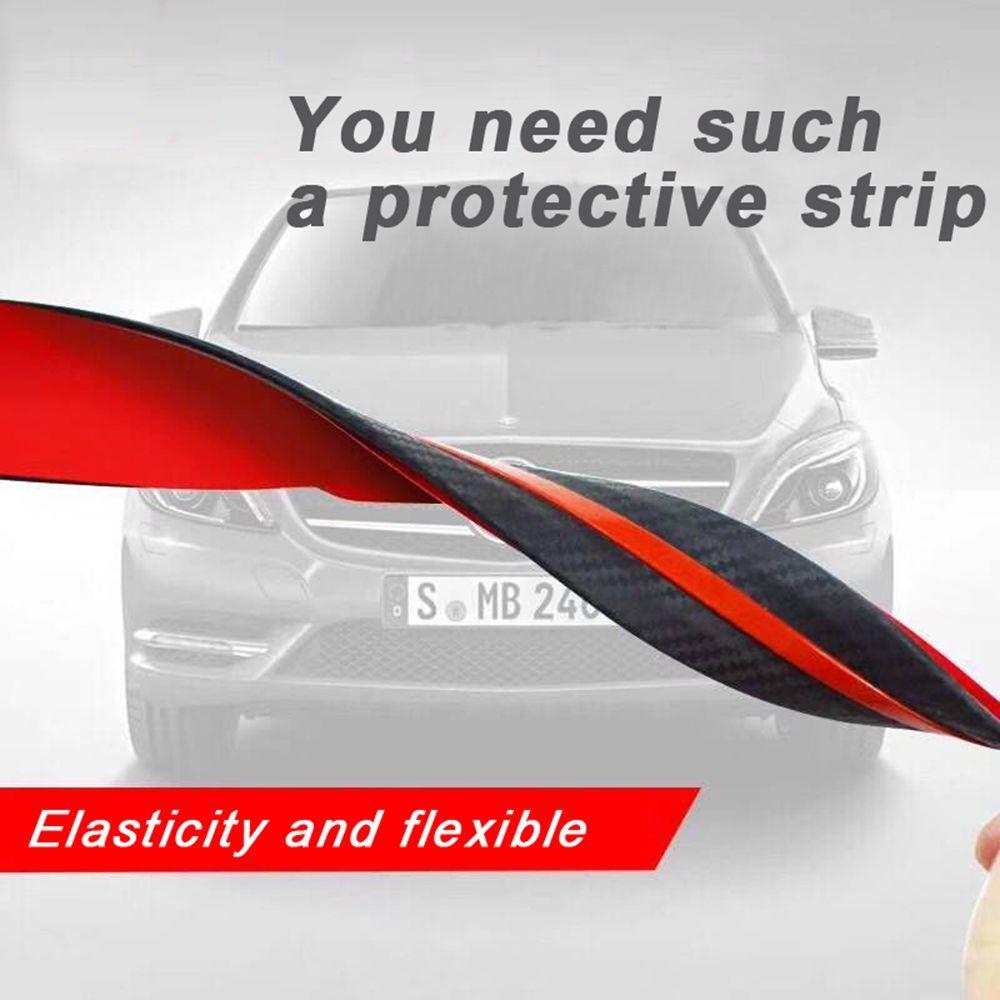 Auto Protection Front Rear Edge Corner Guards Anti-scratch Stickers Bumper Car Decoration Strip