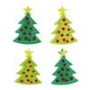 Adhesive Felt Fir Trees 5x4 Cm 24 Pieces