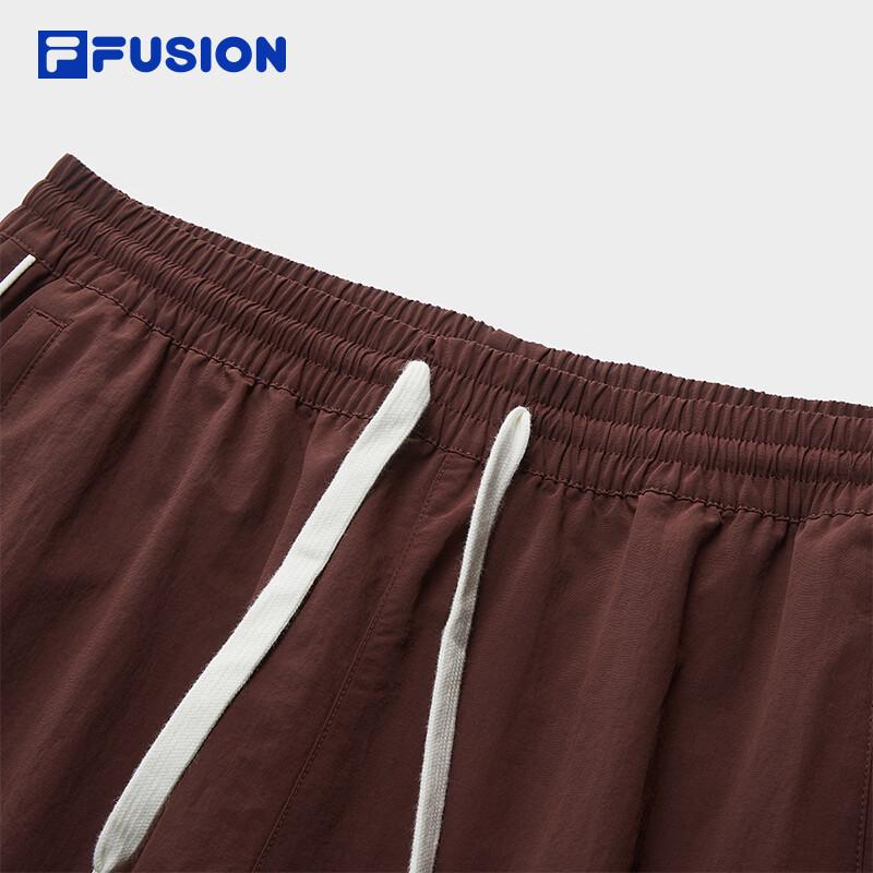 Fila FUSION Модные женские свободные брюки-карго из плетеной ткани