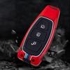 Чехол для ключей UMQCar для Ford Fiesta Focus Mondeo Ecosport Kuga Fob, чехол для дистанционного ключа, защитный чехол, аксессуары, держатель в виде ракушки, брелок