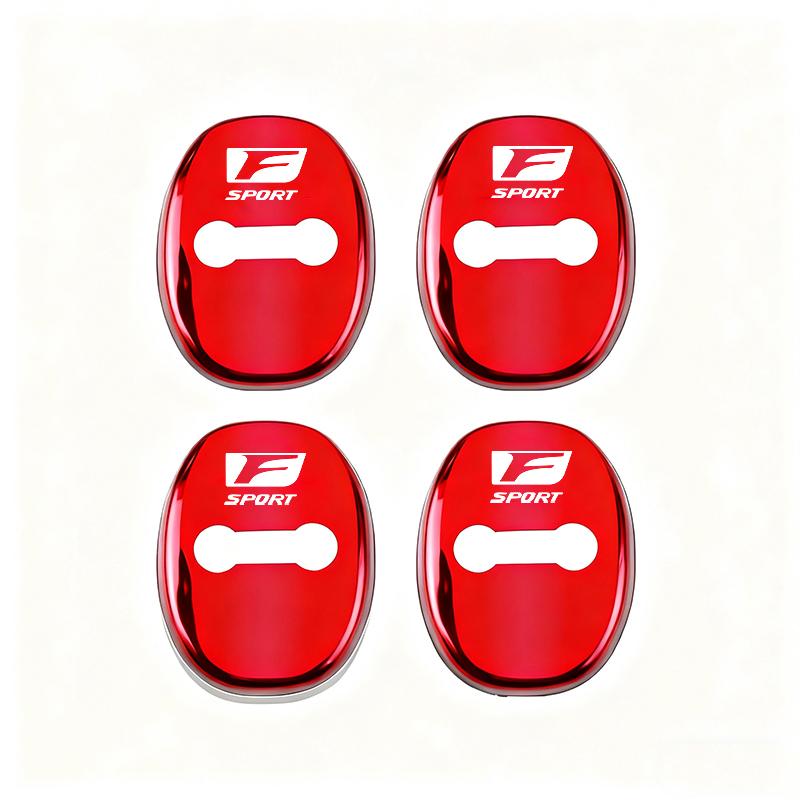 Zinc Alloy Car Door Lock Buckle Cover Protective Covers For Lexus F SPORT ES RX NX LS UX IS CT GS RC HS SC TX LBX LM LX GX LC RZ KN8