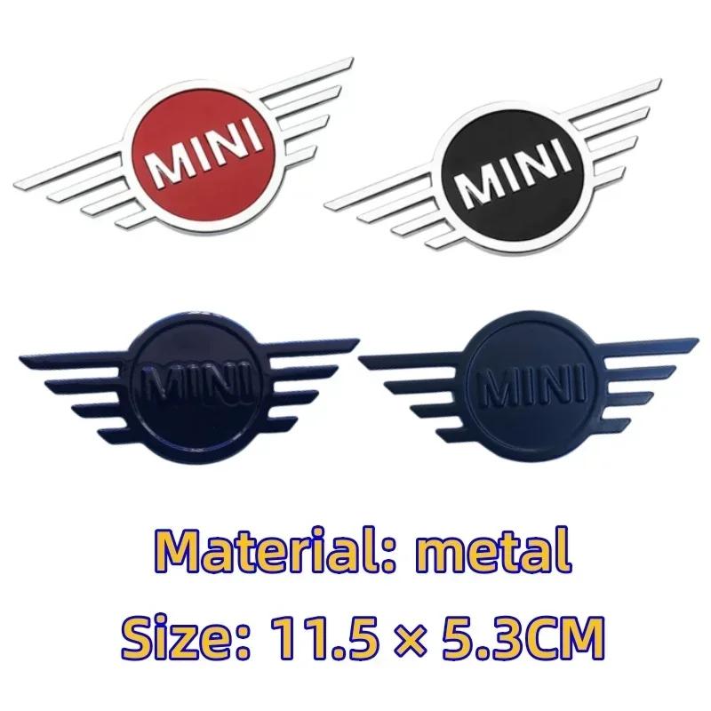 BFA1 Emblem for Mini Cooper R55 R56 R60 Countryman Clubman JCW F55 F56 F60 Metal Car Front Rear Badge Logo Sticker Auto Accessories