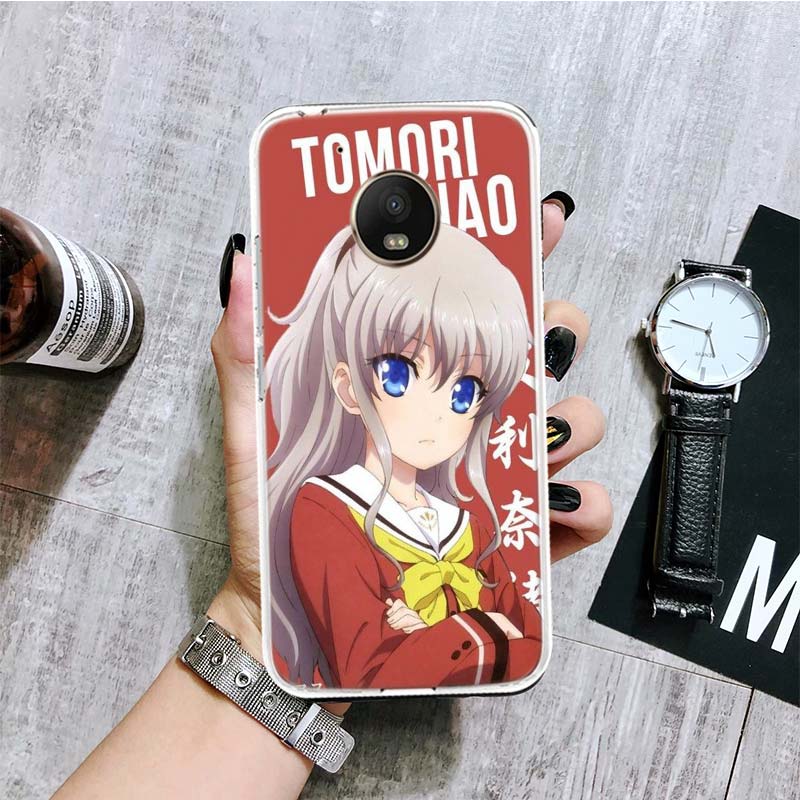 Anime Protagonist Cute Girl Phone Case For Motorola Moto G9 G8 G7 G6 G5 E6 E5 E4 Plus Play Power One Action Macro Coque Cover Ca
