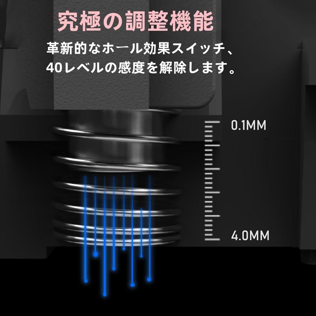 Механическая игровая клавиатура с быстрым триггером, проводная клавиатура, регулируемый магнитный переключатель срабатывания, частота опроса 8000 Гц, подсветка RGB, мини-компьютер на 68 клавиш