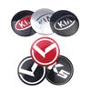 AANO1 56/65mm Car Wheel Center Hub Caps Stickers Badge Cover For Kia Sportage Morning Ceed Picanto Rio Niro Stonic Optima Forte K K5