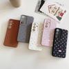 INS Чехол для мобильного телефона в горошек, маленький, свежий, для Samsung Galaxy S26 S25 Ultra Edge S24 S23 Plus S22 S21 S20 FE, противоударный чехол