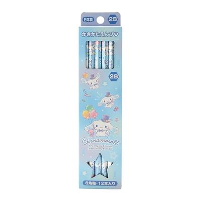 Набор карандашей Sanrio x x Персонаж 566179 2B, Киннаморолл, 0.8 0.8 17.6 см, Канцелярские товары для детей, Дизайн,