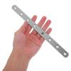1 set Flat Mending Plate Stainless Steel Repair Connector Brackets For Wood Furniture Fixing Durable Straight Bracket