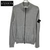 6415562B2 Серый Хлопковый Компактный Вязаный Кардиган на Молнии топы M серыйБ/у