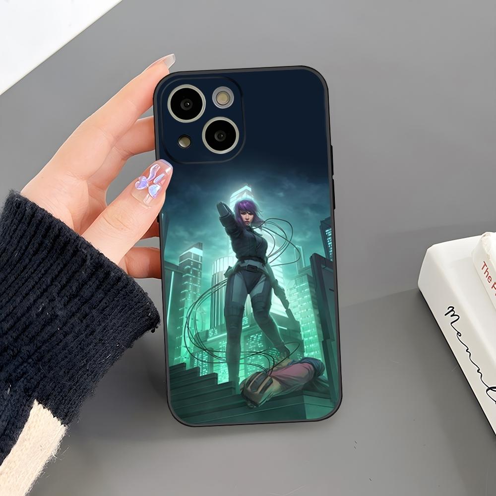 Чехол для телефона в стиле аниме G-Ghost In The Shell для iPhone 17 Pro Max 16 15 14 Pro Max 13 Mini 11 12 Xr X Xs SE Plus Задняя крышка