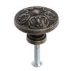 Brass Bathroom Pulls Solid Round Drawer Pull  for Warehouse, Glass Door& Garden Door