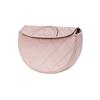 Tory Burch Fleming Diamond Quilted Leather Crescent Bag Chain Bag Shoulder Bag Tote Bag Mini Women Bags Light-Pink 143575-652