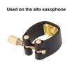 Аксессуары Мундштук для саксофона Зажим Клипса Компактный Крепеж Лигатуры