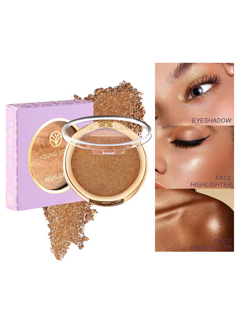 YOUNG VISION Хайлайтер - Пудра мелкого помола для сияющего блеска в нескольких оттенках