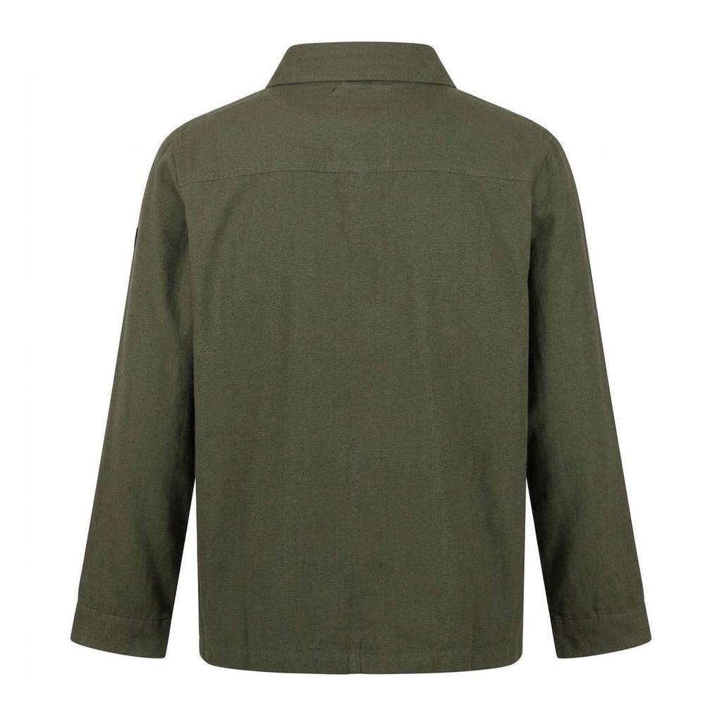 Regatta Mens Jayden Plain Long-Sleeved Shirt