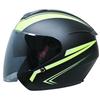 3/4 Helmet Double Lens Half Helmet Electric Car Helmet Men and Women Four Seasons Universal Riding Safety Helmet