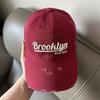 Fashion New Letter Embroidery Soft Top Baseball Cap Children's Korean Version Versatile Cap Big Head Circumference Small Face Hat