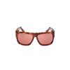 Lunettes de Soleil - GCDS - GD0044 - 52S dark havana - ACETATE - Unisexe