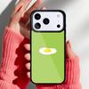 Минималистичный Пастельный Яйцо Чехол для Телефона для iPhone 17 Air 16e 15 14 13 Pro Max Задняя Крышка для 12 11 Pro Coque