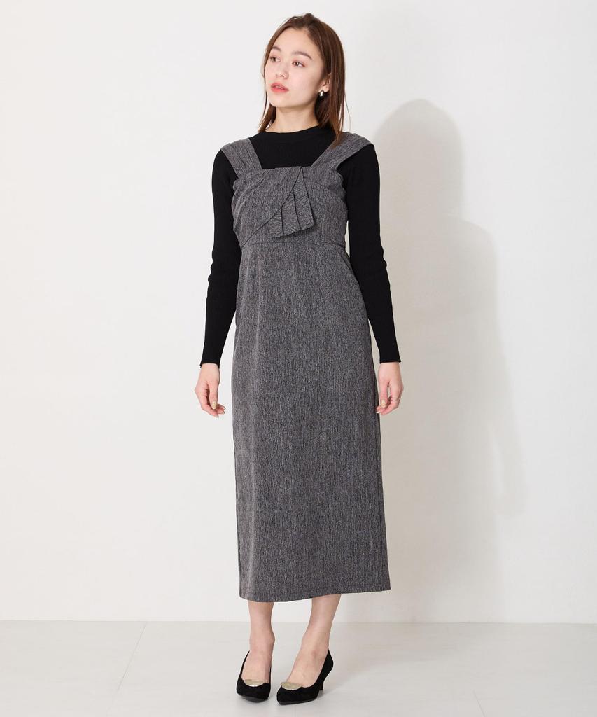 Большие и маленькие с острым толстым носком E [Oriental Traffic] Туфли-лодочки, размеры, мотивы, носок, средний каблук, амортизация, амортизация, женские, ЧЕРНЫЙ, 22.0 см,