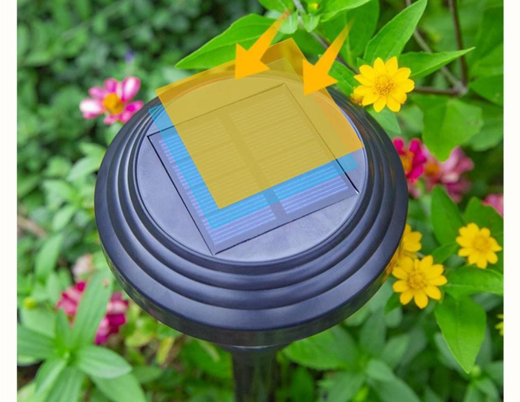 Солнечные садовые декоративные светильники: Уличные фонари-колышки для создания атмосферы во дворе, на участке и лужайке