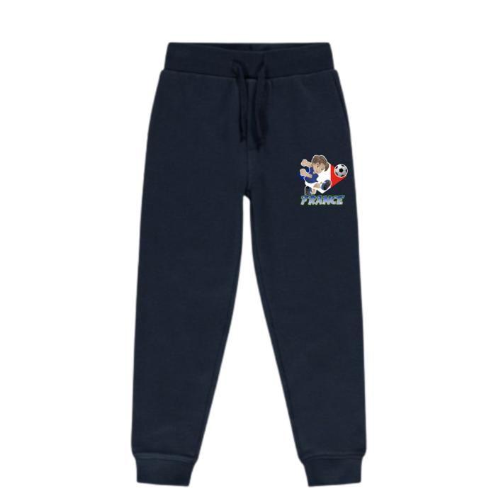 Jogging Enfant Footballeur France - Sweat et Pantalon (3-14 ans) - Jaune
