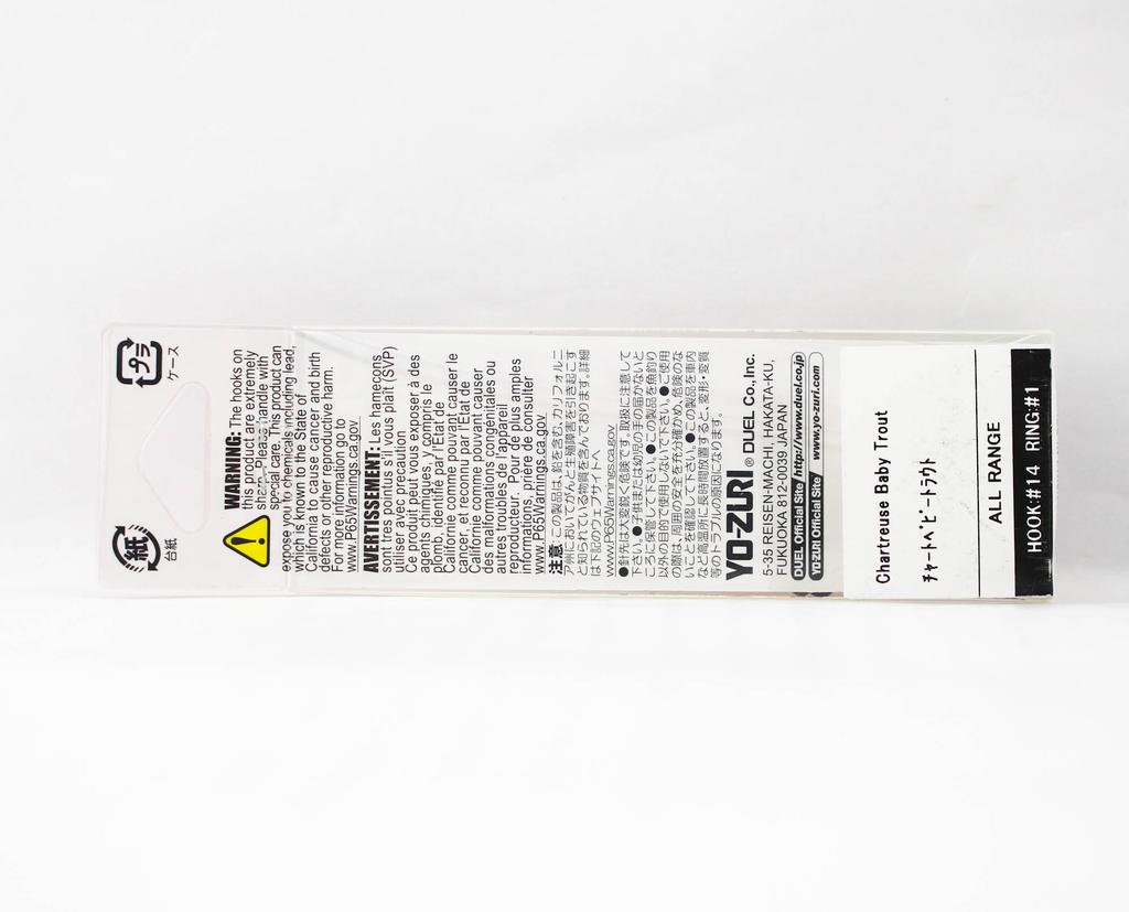 Yo Zuri Тонущая приманка Duel 3DR-X Flat Heavy Minnow 40 мм R1541-PCBT (4732)