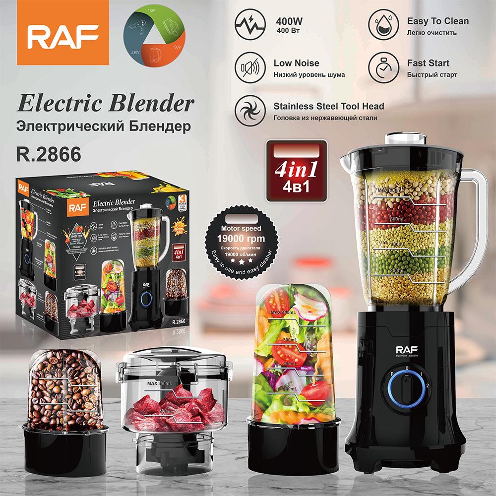 Royal Air Force 4-in-1 Portable Blender for Milkshakes & Smoothies