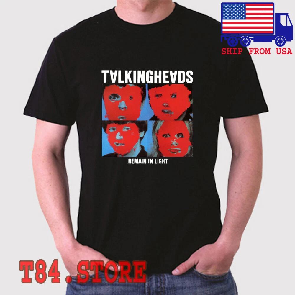TALKING HEADS Remain in Light Мужской Черный Размер от S до 5XL