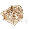 AIJUYE 3D Wooden 3D Wood For 3D Craft Manual Mechanical Pachinko Jigsaw No Connection Agent Educational Gift for Elementary School Students Puzzle,