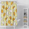 Cartoon G-Gudetama Shower Curtain Waterproof Polyester Fabric Paint Colorful Bath Curtains Home Bathroom Decor Curtain With Hook