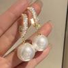 BLINGBAY женские изысканные серьги-гвоздики с цветочным цирконом женские серьги-гвоздики с геометрическим узором в форме листьев и стразами для девочек вечерние украшения на день рождения, Рождество, подарок