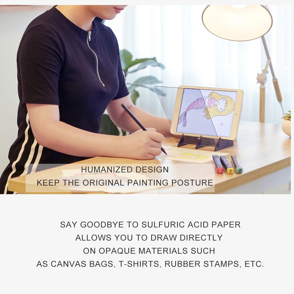 Kid Drawing Panel Tracing Board Copy Pad Crafts Portable Zero-based Painting Mold Sketch Art Tool