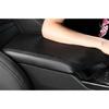For Cadillac CT4 2020-24 PU Leather Black Central Console Armrest Box Cover Trim