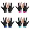 Polyester Fiber Three Finger Gloves Breathable Table Tennis Supplies  Billiards Room