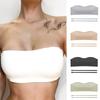 Detachable Shoulder Strap Dual-purpose Women's Summer Non-slip Gathered Seamless Invisible Bandeau Style No Steel Ring Wrap Bra