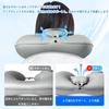 in OOOUSE Neck Pillow Upgraded Compact Manual Press Type Portable Pillow Easy to Carry Foldable Lightweight Sleeping in the Car Rest Office Neck