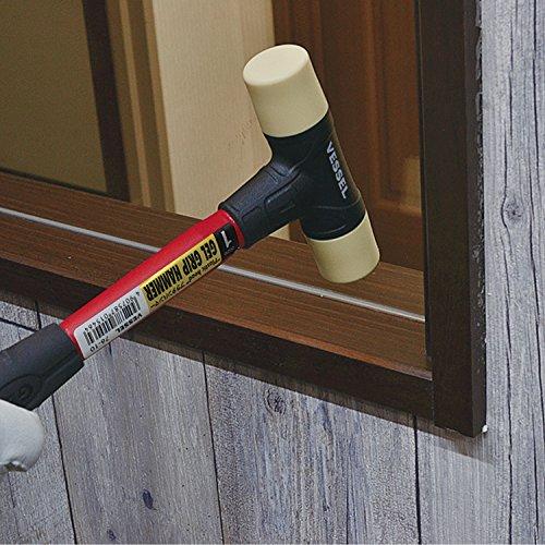 VESSEL Молоток резиновый пластиковый №77-10