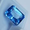 9.70 Ct Natural Sapphire CERTIFIED Gemstone Emerald Cut Light Blue For Ring Size AR-561