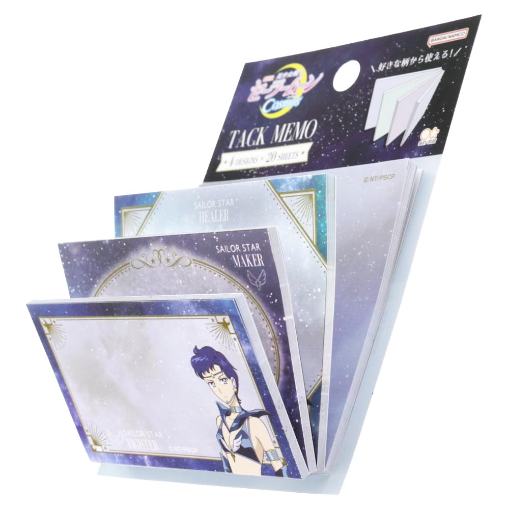 Канцелярия Sunstar Sailor Moon Липкая пленка Sailor Moon C S2840308 Заметки, Издание, Космос, Узор,