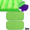 Mop Pads Mop Refills Office Reusable 12 Inch 2 Pcs