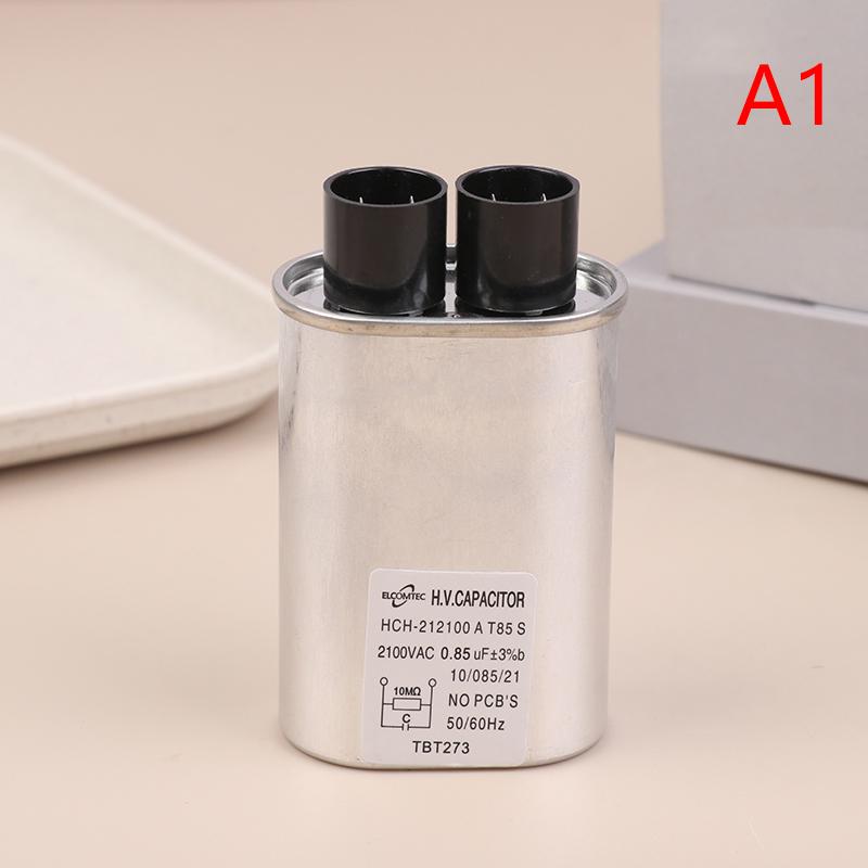 Aluminum Shell Explosion-proof 0.85uF-1.08uF Microwave Oven High Voltage Capacitor DIY Microwave Oven Capacitor Parts