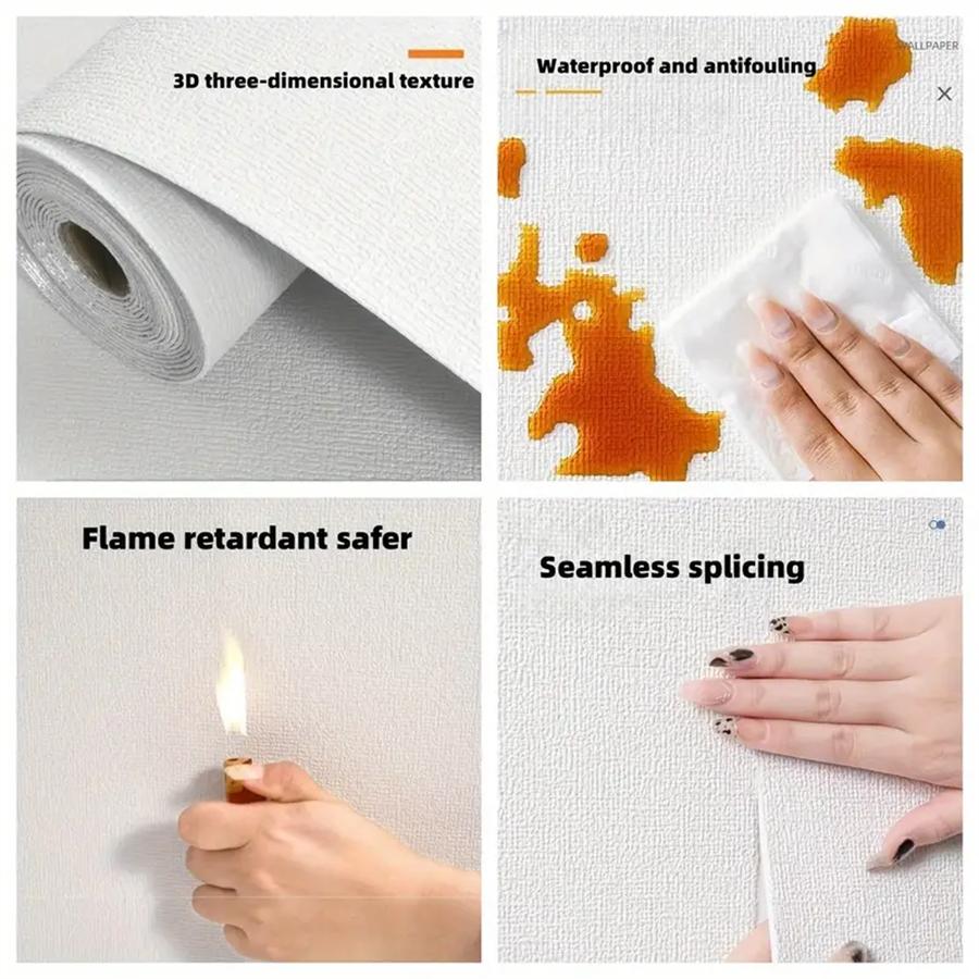 0.5mx2.8/10м 3D Наклейка на стену Обои Самоклеящаяся Водонепроницаемая Панель для покрытия стен для Гостиной Спальни Ванной Комнаты Домашний Декор