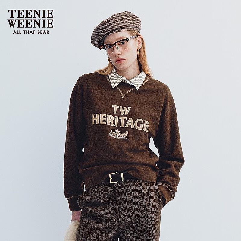 Teenie Weenie Women's Bear Crewneck Sweatshirt