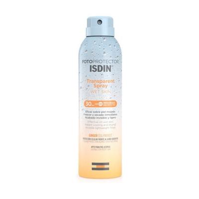 Солнцезащитный спрей для тела - Isdin - Прозрачный Wet Skin - SPF30 - 250 мл - Водостойкий