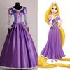 Elegant Adult Rapunzel Fancy Women Dress Cosplay Costume For Halloween Parties