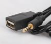 Car USB In Adapter Stereo Digital CD Changer 3.5mm AUX Interface 12V For Honda