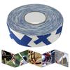 2.5cmx25m Hockey Protective Tape Sport Badminton Pole Pads Hockey Stick Tapes Blue Plus Sign